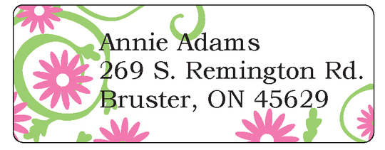 Annie Return Address Labels